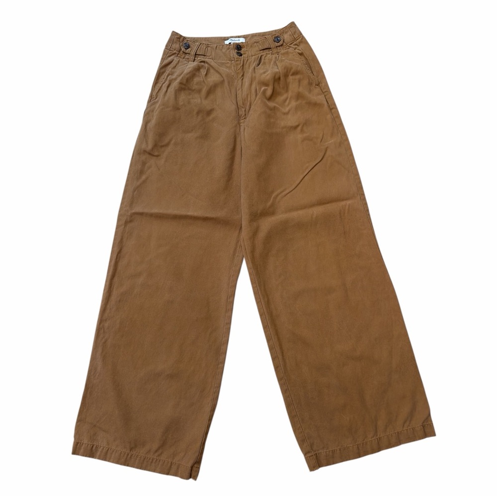 Madewell Brown Wide Leg Pants